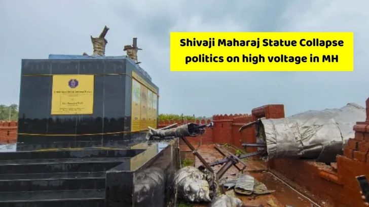 Shivaji Maharaj Statue Collapse politics on high voltage in MH